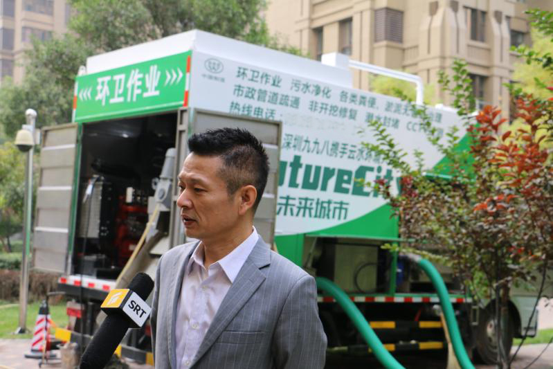 干濕分離吸糞車